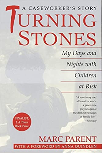 Turning Stones. Book Cover. Marc Parent. Boy.